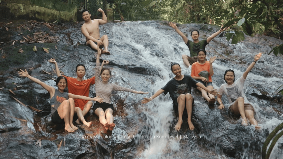 waterfall Taman Eko Rimba Komanwel
